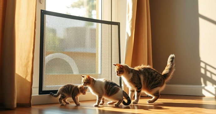 Como escolher a Tela de proteção para gatos ideal para seu lar