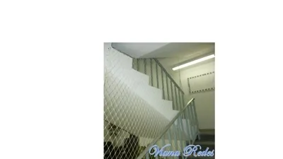 Rede de proteção para escadas