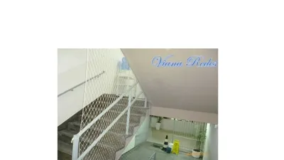 Rede de proteção para escadas