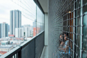 Tela de proteção de apartamento