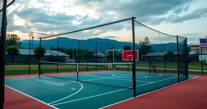 Rede de proteção para quadra: segurança e conforto para suas atividades esportivas