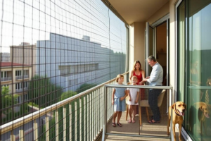 Tela de proteção para apartamento garante segurança e tranquilidade no seu lar