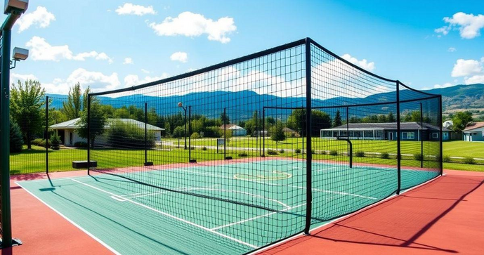 Tela de proteção para quadra: Segurança em Jogo