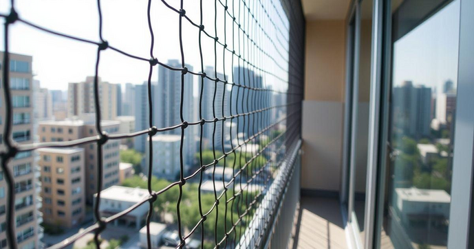 Instalação de rede de proteção é essencial para segurança e conforto em sua casa