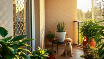 Instalação de tela de proteção: segurança para crianças e pets