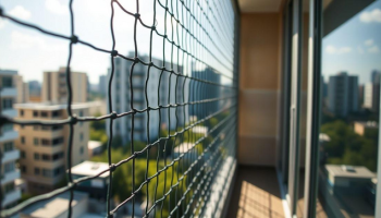 Redes de proteção para apartamentos maximizam segurança e tranquilidade