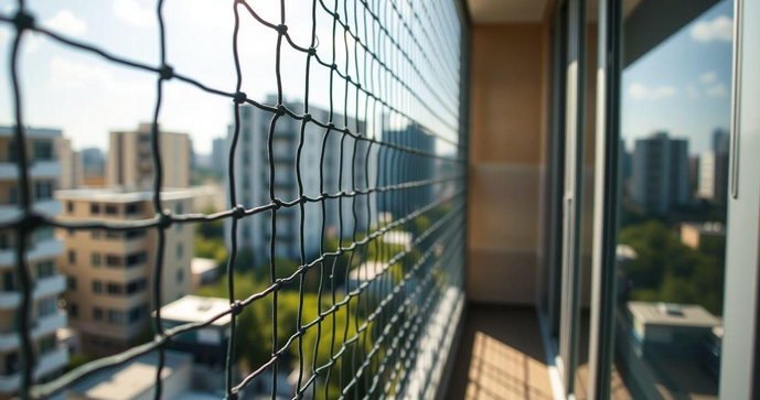 Redes de proteção para apartamentos maximizam segurança e tranquilidade