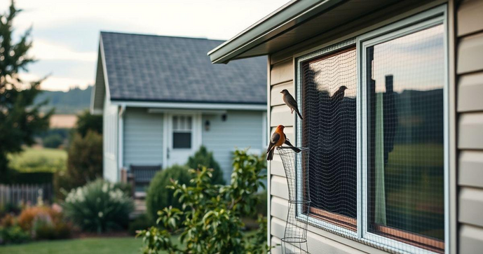 Como escolher a tela de proteção contra pássaros ideal para sua casa