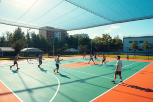 Redes de proteção para quadras: segurança em áreas esportivas