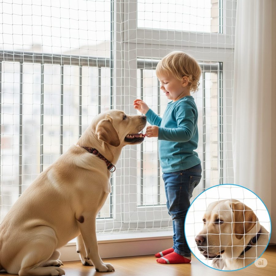 Rede de Proteção para Pets e Crianças - Viana Redes