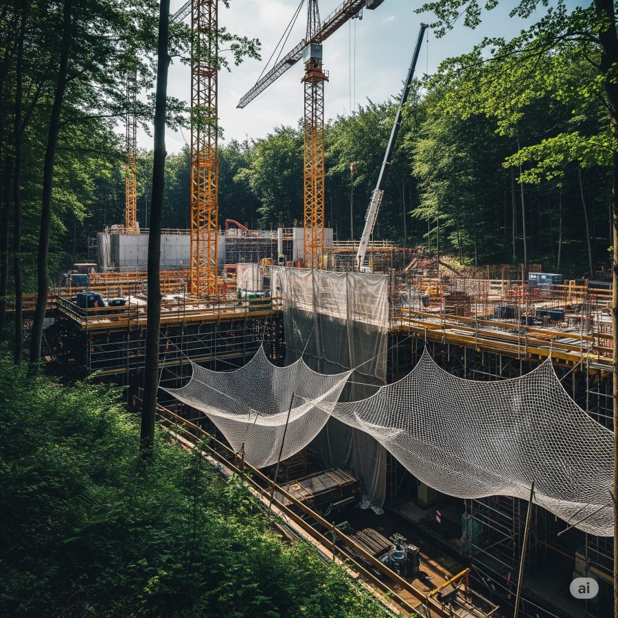 Redes de Proteção para Obras em Ambiente de Proteção Ambiental